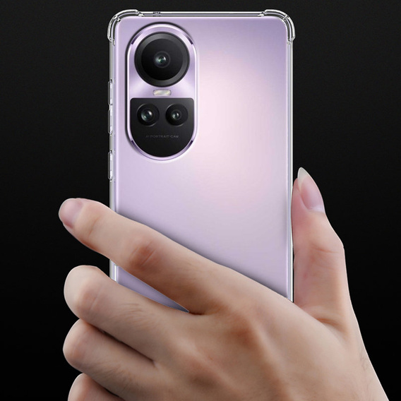 Case for Oppo Reno 10 / 10 Pro, Dropproof, transparent