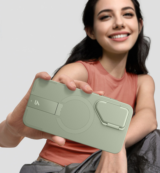 Case for Samsung Galaxy S25+ Plus, Suritch Shockproof, for MagSafe, green