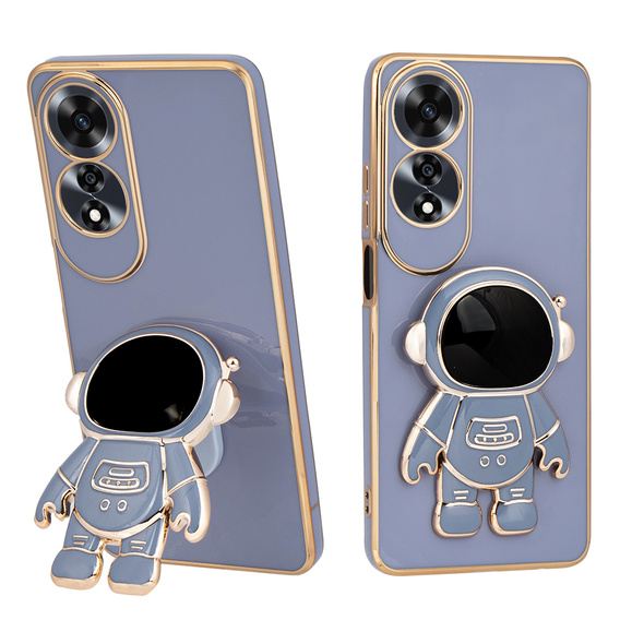 Case for Oppo A60, Astronaut, blue