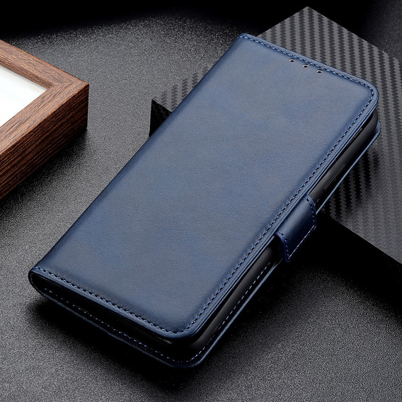 Flip case for Motorola Moto E13, Wallet, blue