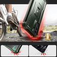 Armored case for Samsung Galaxy S21, Dexnor Full Body, green
