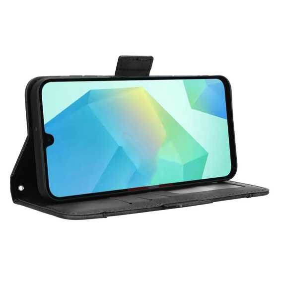 Flap case for Oppo Reno 14F, Card Slot, wallet, black