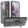 Case for Oppo Reno 11F 5G, KickStand Camera Lens, black