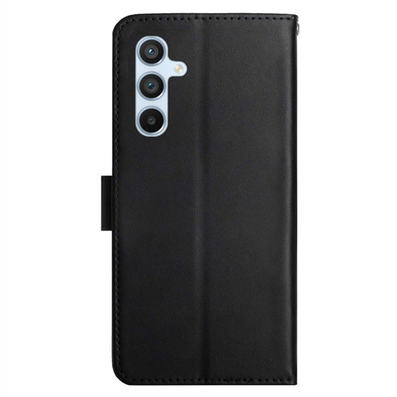 Flip case for Samsung Galaxy A35 5G, Split Leather Wallet, black