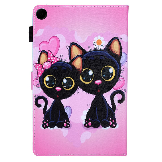 Case for Samsung Galaxy Tab A9 X110 / X115, two cats