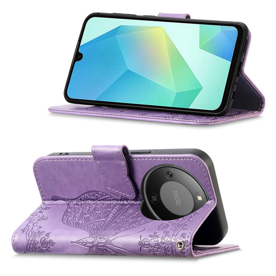 Butterfly flip case for Honor Magic 8 Lite