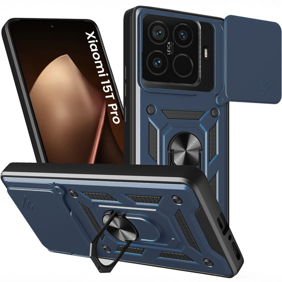 CamShield Slide armoured case with camera cover and ring for Xiaomi 15T Pro