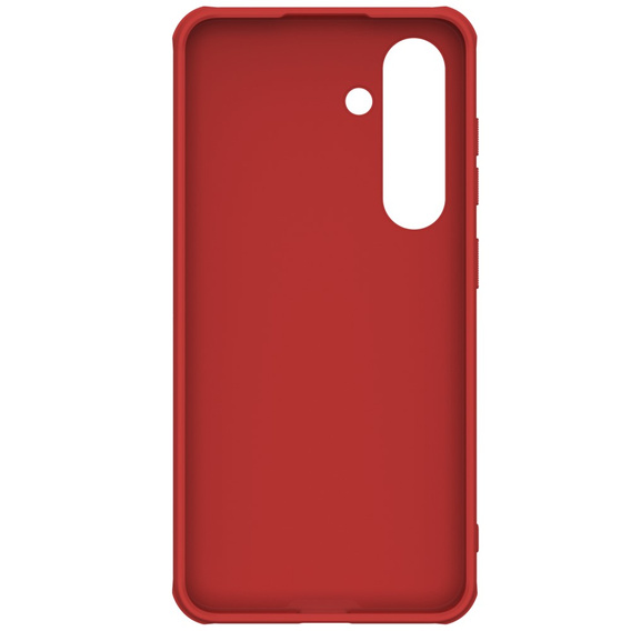 NILLKIN Case for Samsung Galaxy S24, Super Frosted Shield Case, red