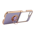 Case for Samsung Galaxy Z Flip 5 5G, Electro Ring, purple